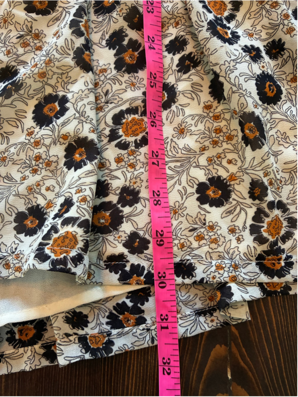 Melloday Floral Mini Dress | Size M | boho fall floral - Picture 7 of 8